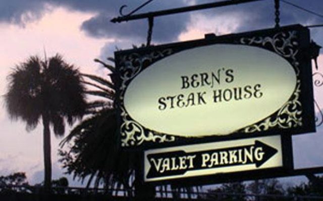 berns steak house iconic sign