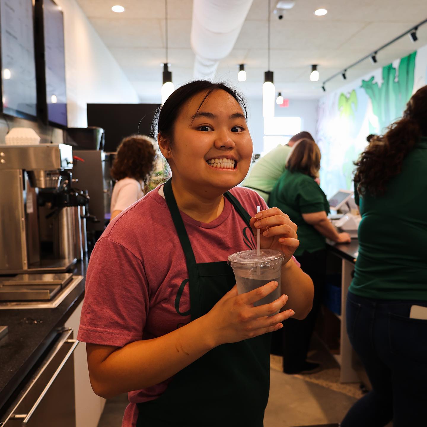 CUP barista Katie Huettel